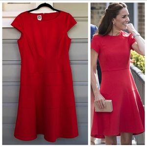 Ann Klein Royalty Red Dress